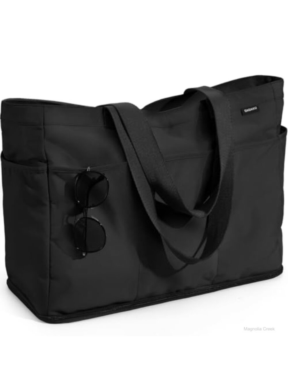 XL Beach Bag Zipper Cooler Pockets Sand-Free Mesh Tote